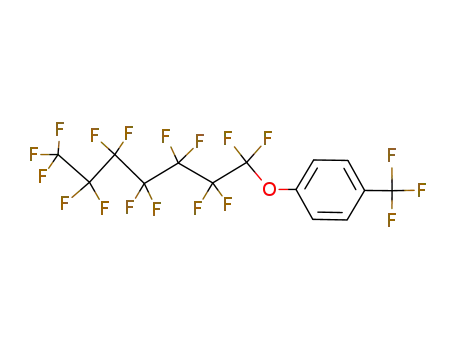 1-Pentadecafluoroheptyloxy-4-trifluoromethyl-benzene