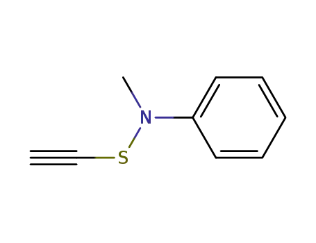 N-Ethynylthio-N-methylbenzenamine