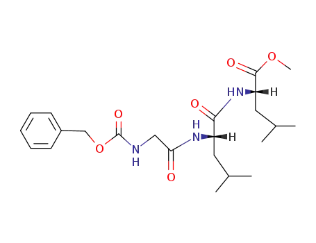 L-Leucine, N-[N-[N-[(phenylmethoxy)carbonyl]glycyl]-L-leucyl]-, methyl
ester