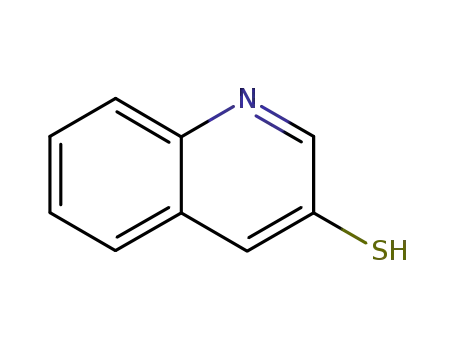 Molecular Structure of 76076-35-2 (3-Quinolinethiol)