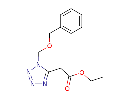 Ethyl {1-[(benzyloxy)methyl]-1H-tetrazol-5-yl}acetate