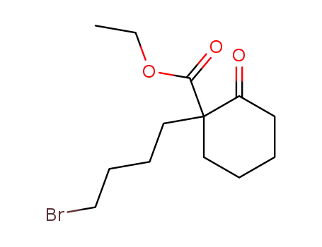 Ethyl 1-(4-bromobutyl)-2-oxocyclohexane-1-carboxylate
