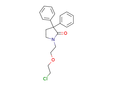 1-[2-(2-chloro-ethoxy)-ethyl]-3,3-diphenyl-pyrrolidin-2-one
