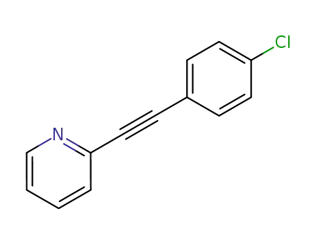 2-[2-(4-Chlorophenyl)ethynyl]pyridine