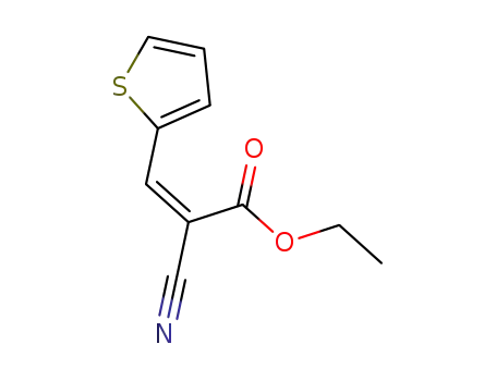 2-Propenoic acid, 2-cyano-3-(2-thienyl)-, ethyl ester, (Z)-