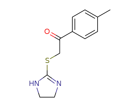 2-(4,5-dihydro-1<i>H</i>-imidazol-2-ylsulfanyl)-1-<i>p</i>-tolyl-ethanone