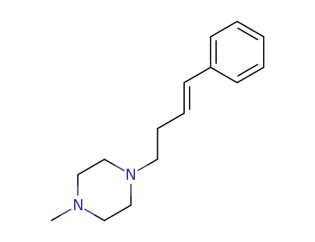 Molecular Structure of 147429-90-1 (1-Methyl-4-((E)-4-phenyl-but-3-enyl)-piperazine)