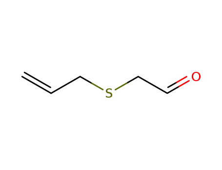 Molecular Structure of 120983-16-6 (Acetaldehyde, (2-propenylthio)-)