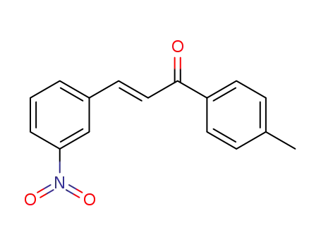Molecular Structure of 57026-80-9 (1-(4-METHYLPHENYL)-3-(3-NITROPHENYL)PROP-2-EN-1-ONE)