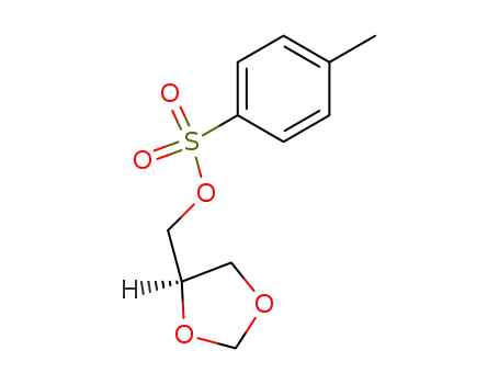 Molecular Structure of 67800-64-0 (1-O-tosyl-2,3-O-methylidene-D-glycerol)