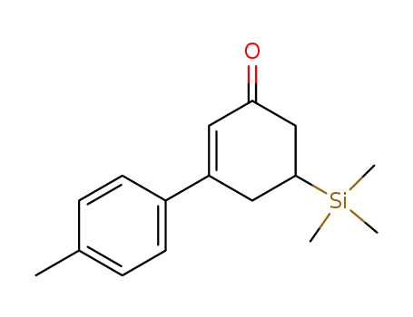 3-p-Tolyl-5-trimethylsilanyl-cyclohex-2-enone