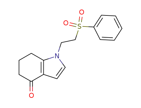 1-(2-phenylsulfonylethyl)-4-oxo-4,5,6,7-tetrahydroindole