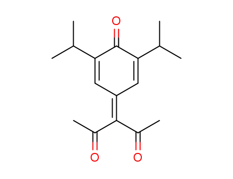 2,4-Pentanedione,
3-[3,5-bis(1-methylethyl)-4-oxo-2,5-cyclohexadien-1-ylidene]-