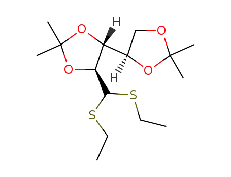 4-[Bis(ethylsulfanyl)methyl]-5-(2,2-dimethyl-1,3-dioxolan-4-yl)-2,2-dimethyl-1,3-dioxolane