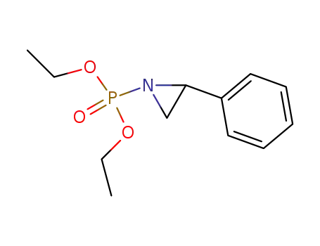 Molecular Structure of 28053-61-4 (diethyl (2-phenylaziridin-1-yl)phosphonate)
