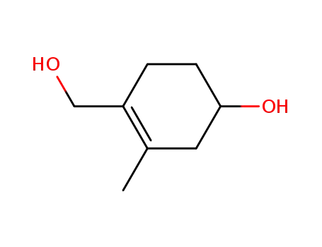 1-Cyclohexene-1-methanol, 4-hydroxy-2-methyl-