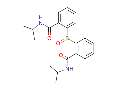 Benzamide,2,2'-sulfinylbis[N-(1-methylethyl)- (9CI) cas  65838-71-3