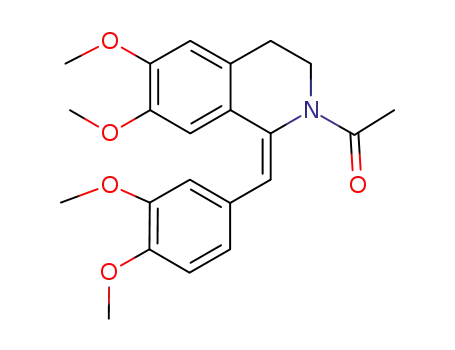 (E)-2-Acetyl-1-<(3,4-dimethoxyphenyl)methylene>-6,7-dimethoxy-1,2,3,4-tetrahydroisoquinoline