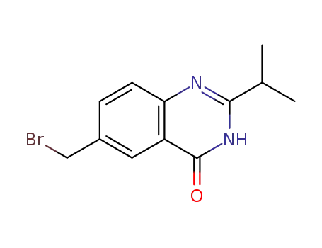 6-bromomethyl-2-isopropylquinazolin-4(3H)-one
