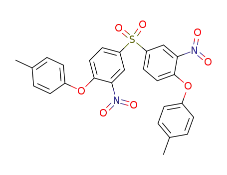 Benzene, 1,1'-sulfonylbis[4-(4-methylphenoxy)-3-nitro-
