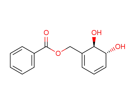 (2R)-trans-2,3-dihydroxy-1-<(benzoyloxy)methyl>cyclohexa-4,6-diene