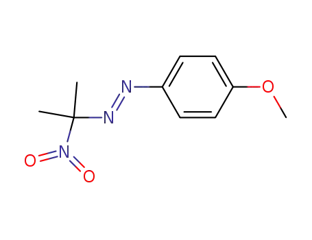 Diazene, (4-methoxyphenyl)(1-methyl-1-nitroethyl)-