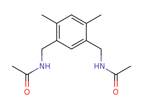 N-[[5-(acetamidomethyl)-2,4-dimethylphenyl]methyl]acetamide