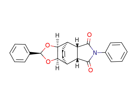 (2α,3aβ,4β,4aα,7aα,8β,8aβ)-4a,7a,8,8a-tetrahydro-2,6-diphenyl-4,8-etheno-4H-1,3-dioxolo<4,5-f>isoindole-5,7(3aH,6H)-dione