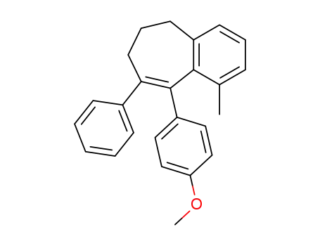 1-methyl-8-phenyl-9-(4-methoxyphenyl)-6,7-dihydro-5H-benzocycloheptene