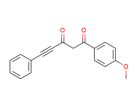 4-Pentyne-1,3-dione, 1-(4-methoxyphenyl)-5-phenyl-