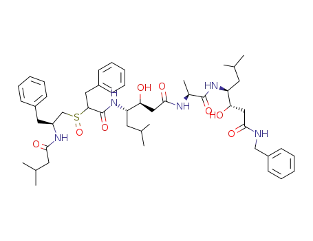 Iva-PheΨ<CH2SO>Phe-Sta-Ala-Sta-NHCH2Ph