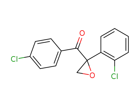 Methanone, (4-chlorophenyl)[2-(2-chlorophenyl)oxiranyl]-