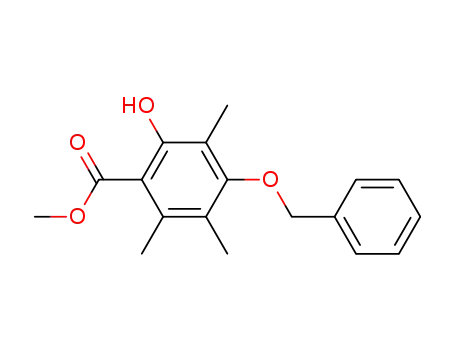 4-(Benzyloxy)-2-hydroxy-3,5,6-trimethylbenzoic acid methyl ester