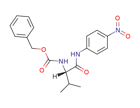 Carbamic acid, [2-methyl-1-[[(4-nitrophenyl)amino]carbonyl]propyl]-,
phenylmethyl ester, (S)-