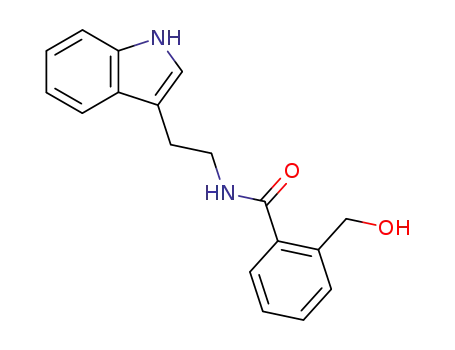 2-hydroxymethyl-<i>N</i>-(2-indol-3-yl-ethyl)-benzamide