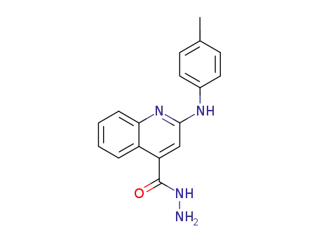 2-p-Tolylamino-quinoline-4-carboxylic acid hydrazide