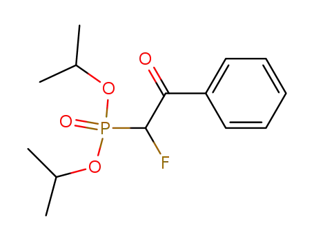 <benzoyl(fluoro)methyl>phosphonate de diisopropyle