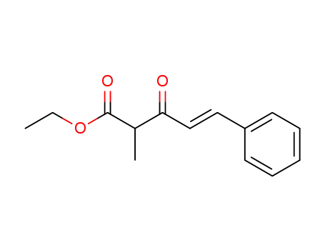 4-Pentenoic acid, 2-methyl-3-oxo-5-phenyl-, ethyl ester, (E)-