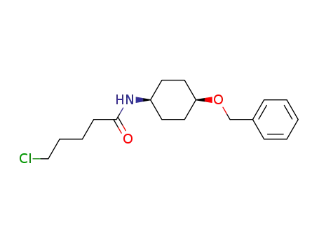 5-Chloro-pentanoic acid (4-benzyloxy-cyclohexyl)-amide