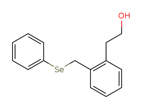 Molecular Structure of 130283-95-3 (2-(o-phenylselenomethyl)phenylethanol)