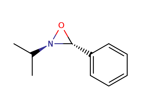 Molecular Structure of 57527-58-9 (Oxaziridine, 2-(1-methylethyl)-3-phenyl-, trans- (9CI))