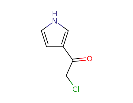 Molecular Structure of 122450-28-6 (Ethanone, 2-chloro-1-(1H-pyrrol-3-yl)- (9CI))
