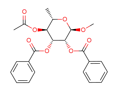 methyl-4-O-acetyl-2,3-di-O-benzoyl-α-L-rhamnopyranoside