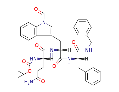 Boc-Gln-D-Trp(CHO)-Phe-NHBzl