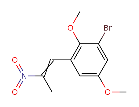 1-(2,5-dimethoxy-3-bromophenyl)-2-nitropropene