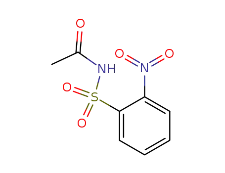 N-((2-nitrophenyl)sulfonyl)acetamide