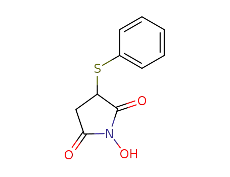 2,5-Pyrrolidinedione, 1-hydroxy-3-(phenylthio)-