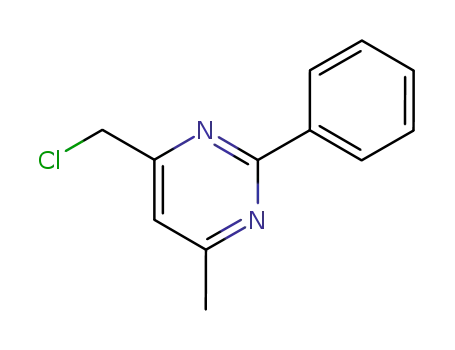 4-chloromethyl-6-methyl-2-phenylpyrimidine