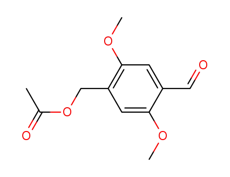 4-(acetoxymethyl)-2,5-dimethoxybenzaldehyde