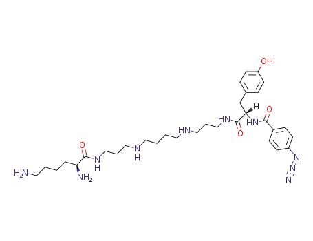 N-(p-Azidobenzamido)-L-tyrosyl-spermine-L-lysine-triamide